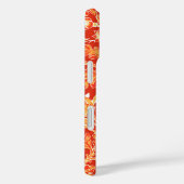 Coques Case-Mate iPhone William Morris Hyacinth Print, Mandarin Orange (Verso / Droite)
