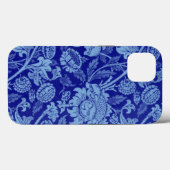 Coques Case-Mate iPhone William Morris - Indigo Blue Wey Fabric OtterBox i (Verso (horizontal))