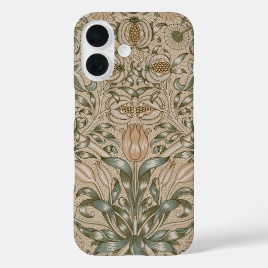 Coques Case-Mate iPhone William Morris Lily et Motif de grenade (Verso)
