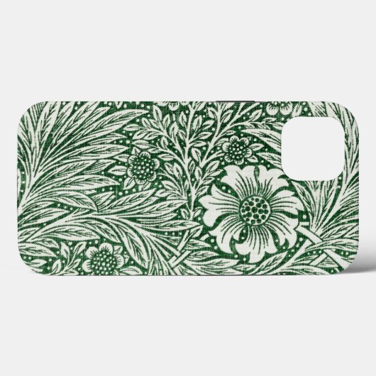 Coques Case-Mate iPhone william morris marigold fleurs vertes (Verso (horizontal))
