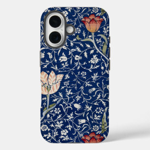 Coques iPhone 16 William Morris Medway Tulipe Bleue Florale Art