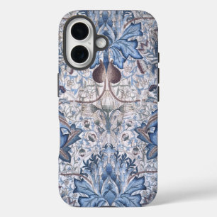 Coques iPhone 16 William Morris - Motif Fleur d'Artichaut Vintage