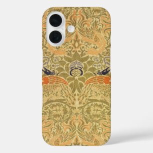 Coques iPhone 16 William Morris Paon Dragon Arts et Métiers Vintage