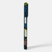Coques Case-Mate iPhone William Morris Raisin & Vigne Rouge Vert Bleu (Verso / Droite)
