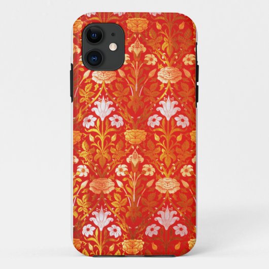 Coques Case-Mate iPhone William Morris rose et lis (Dos)