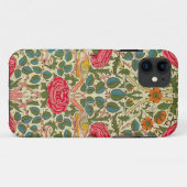 Coques Case-Mate iPhone William Morris Rose Floral Chintz rose (Dos (Horizontal))