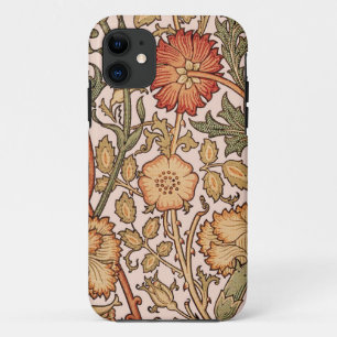 Coque Case-Mate Pour iPhone William Morris Rose Flower Fond d'écran Motif