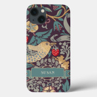 William Morris Strawberry Thief Coque-Mate iPhone