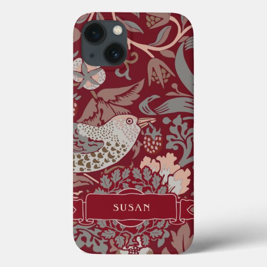 Coques Case-Mate iPhone William Morris Strawberry Thief Coque-Mate iPhone (Verso)