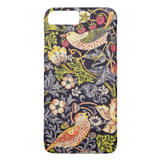 Coques Case-Mate iPhone William Morris Strawberry Thief Floral Art nouveau (Dos)