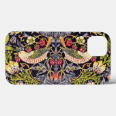 Coques Case-Mate iPhone William Morris Strawberry Thief Floral Art Nouveau (Verso (horizontal))