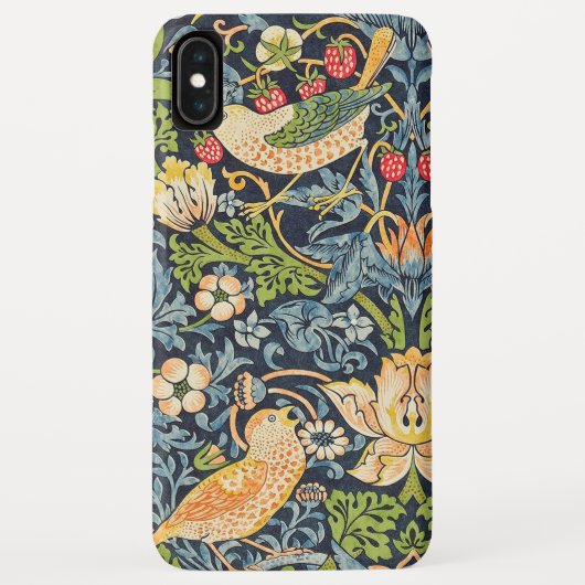 Coques Case-Mate iPhone William Morris Strawberry Thief Motif floral (Dos)