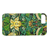 Coques Case-Mate iPhone William Morris Strawberry Thief Vert Et Orange (Dos (Horizontal))