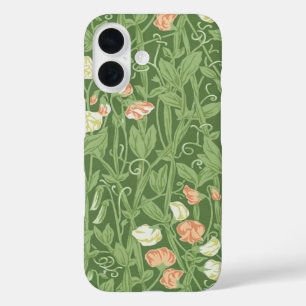 Coques iPhone 16 William Morris Sweet Pea Floral Design