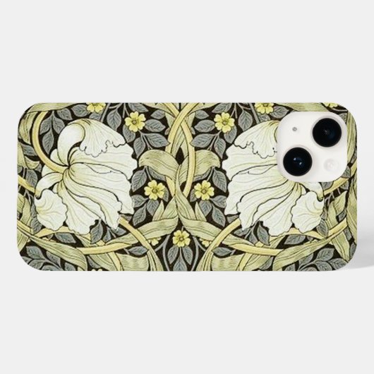 Coques Case-Mate iPhone William Morris Textile Motif Pimpernel (Verso (horizontal))