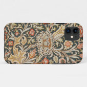 Coques Case-Mate iPhone William Morris Trent Garden Fleur Classique Botani (Dos (Horizontal))
