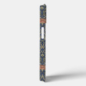 Coques Case-Mate iPhone William Morris Tudor Fond d'écran Rose (Verso / Droite)