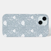 Coques Case-Mate iPhone William Morris Tulips en Motif blanc (Verso (horizontal))