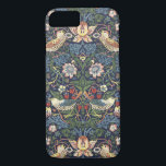 Case-Mate iPhone Case William Morris Vintage Strawberry Thief Motif<br><div class="desc">Il s'agit d'une numériquement impression améliorée dérivée d'un ancien bloc de 1883 imprimé The Strawberry Thief motif conçu par William Morris. William Morris était un poète de l'époque victorienne, romancier, designer textile et une figure importante du British Arts and Crafts Movement. Ses créations avaient une esthétique d'inspiration médiévale et le...</div>