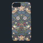 Case-Mate iPhone Case William Morris Vintage Strawberry Thief Motif<br><div class="desc">Il s'agit d'une numériquement impression améliorée dérivée d'un ancien bloc de 1883 imprimé The Strawberry Thief motif conçu par William Morris. William Morris était un poète de l'époque victorienne, romancier, designer textile et une figure importante du British Arts and Crafts Movement. Ses créations avaient une esthétique d'inspiration médiévale et le...</div>