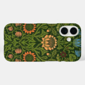 Coques Case-Mate iPhone William Morris Violet et Columbine Art Rug (Verso (horizontal))
