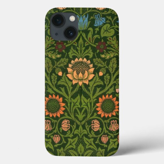 Coques Case-Mate iPhone William Morris Violet et Columbine Art Rug (Verso)