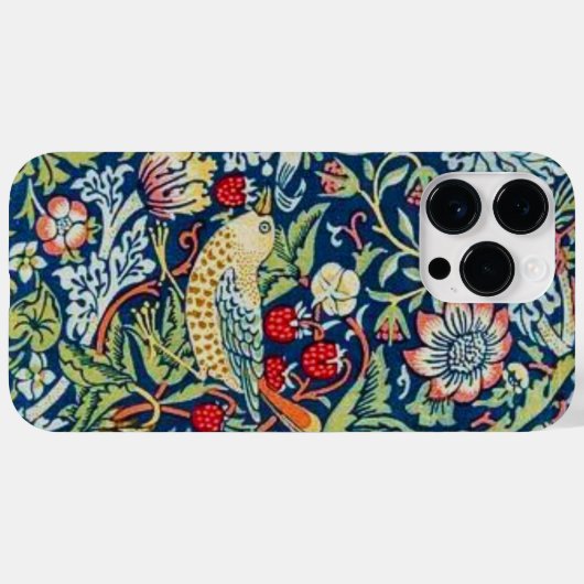 Coques Case-Mate iPhone William Morris Voleur de fraise (Verso (horizontal))