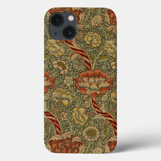 Coques Case-Mate iPhone William Morris Wandle Anglais Floral Damask Design (Verso)