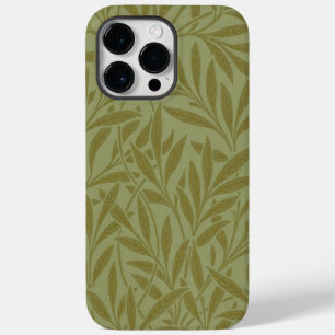 Coque Pour Pour iPhone 14 Pro Max William Morris Willow Antique Green Leaf Vine Art