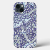 Coques Case-Mate iPhone William Morris Windrush fleurs bleues (Verso)