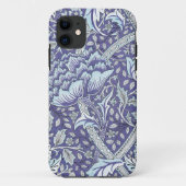 Coques Case-Mate iPhone William Morris Windrush fleurs bleues (Dos)