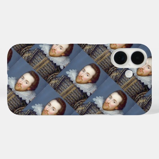 Coques Case-Mate iPhone William Shakespeare  (Verso (horizontal))