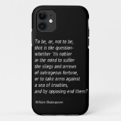Coques Case-Mate iPhone William Shakespeare`s "Hamlet" (Dos)