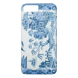Coque iPhone 8 Plus/7 Plus Willow bleu