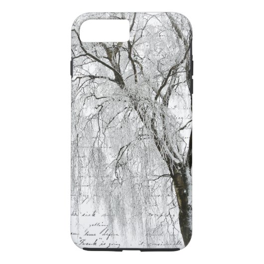 Coques Case-Mate iPhone Willow d'hiver romantique (Dos)