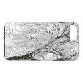 Coques Case-Mate iPhone Willow d'hiver romantique (Dos (Horizontal))