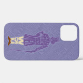 Coques Case-Mate iPhone Willy Wonka Citation Silhouette (Verso (horizontal))