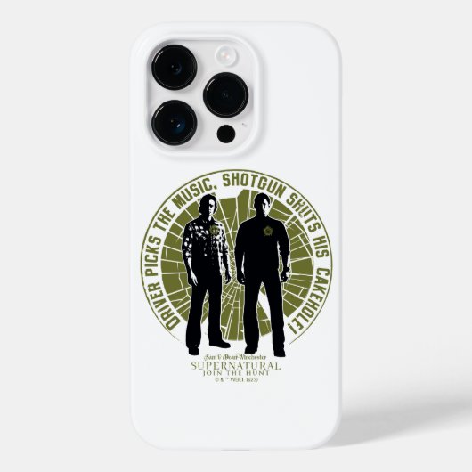 Coques Case-Mate iPhone Winchester Brothers surnaturel "Shotgun" (Verso)