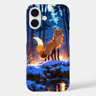 Coques iPhone 16 Winter Fox Spirit