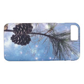 Coques Case-Mate iPhone Winter Pine Cones (Dos (Horizontal))