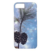 Coques Case-Mate iPhone Winter Pine Cones (Dos)