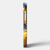 Coques Case-Mate iPhone Winter Spirit: Tom Cat Snowy Night Art (Verso / Gauche)