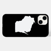 Coques Case-Mate iPhone Wisconsin en blanc (Verso (horizontal))