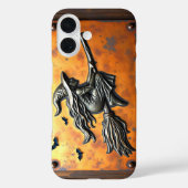 COQUES Case-Mate iPhone WITCH ON BROOM HALLOWEEN OCCULT (Verso)