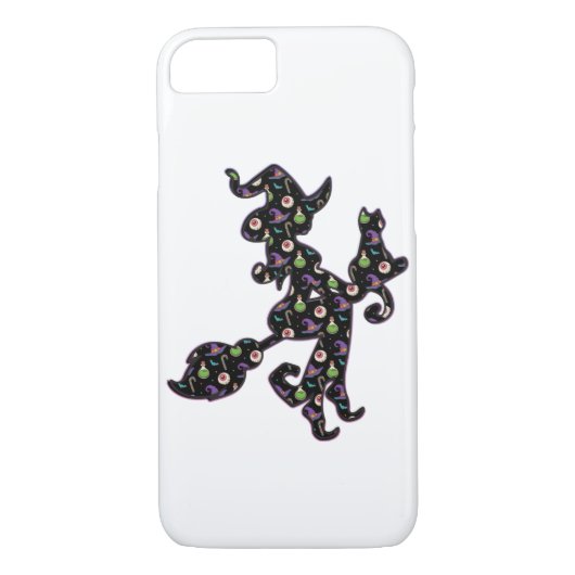 Coques Case-Mate iPhone Witchy And Cat, Halloween Mood (Dos)