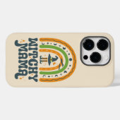 Coques Case-Mate iPhone Witchy Mama Mère Rainbow Super Halloween (Verso (horizontal))