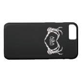 Coques Case-Mate iPhone Wizard Classic - Skeleton Hands Heart (Dos (Horizontal))
