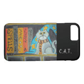Coques Case-Mate iPhone Wizard Folk Art Chat Magical Fun Spell Peinture (Dos (Horizontal))