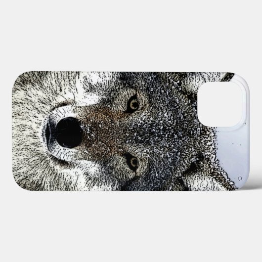 Coques Case-Mate iPhone Wolf Eyes (Verso (horizontal))
