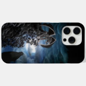 Coques Case-Mate iPhone Wolf Moon - Wolf avec Golem (Verso (horizontal))
